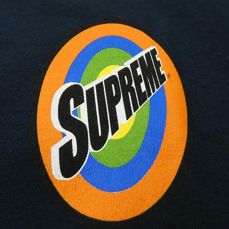シュプリーム 16SS USA製 Spin Tee スピン フロント バックプリント Tシャツ 半袖カットソー 買取実績 画像