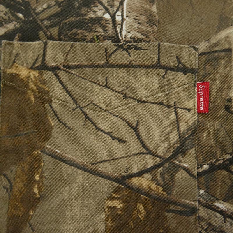 シュプリーム 17AW ワングラム期 Realtree Camo Flannel Shirt リアルツリーカモ フランネル 長袖シャツ 買取実績 画像