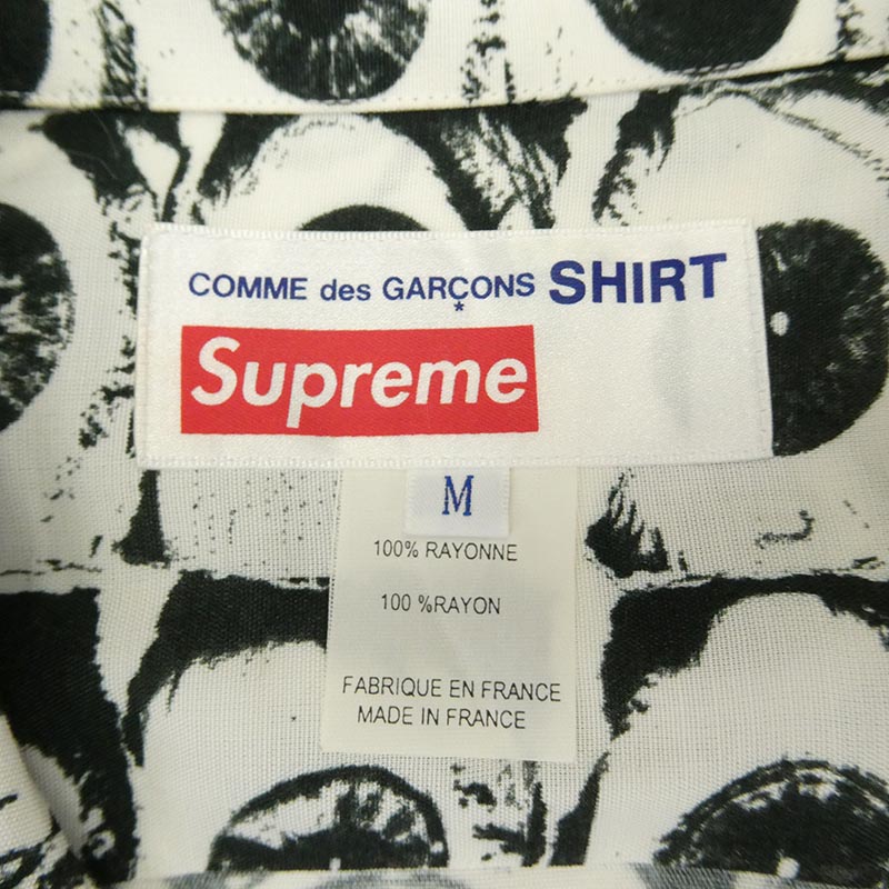 シュプリーム 17SS × COMME des GARCONS SHIRT コムデギャルソンシャツ