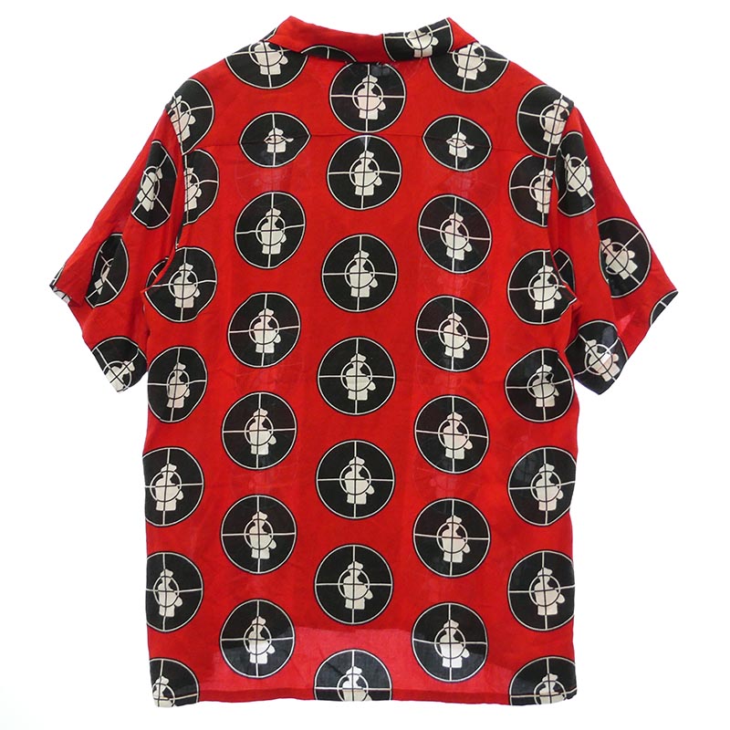 シュプリーム 18SS × UNDERCOVER Public Enemy Rayon Shirt アンダーカバー パブリック エネミー レーヨン 半袖 開襟 シャツ 買取実績 画像
