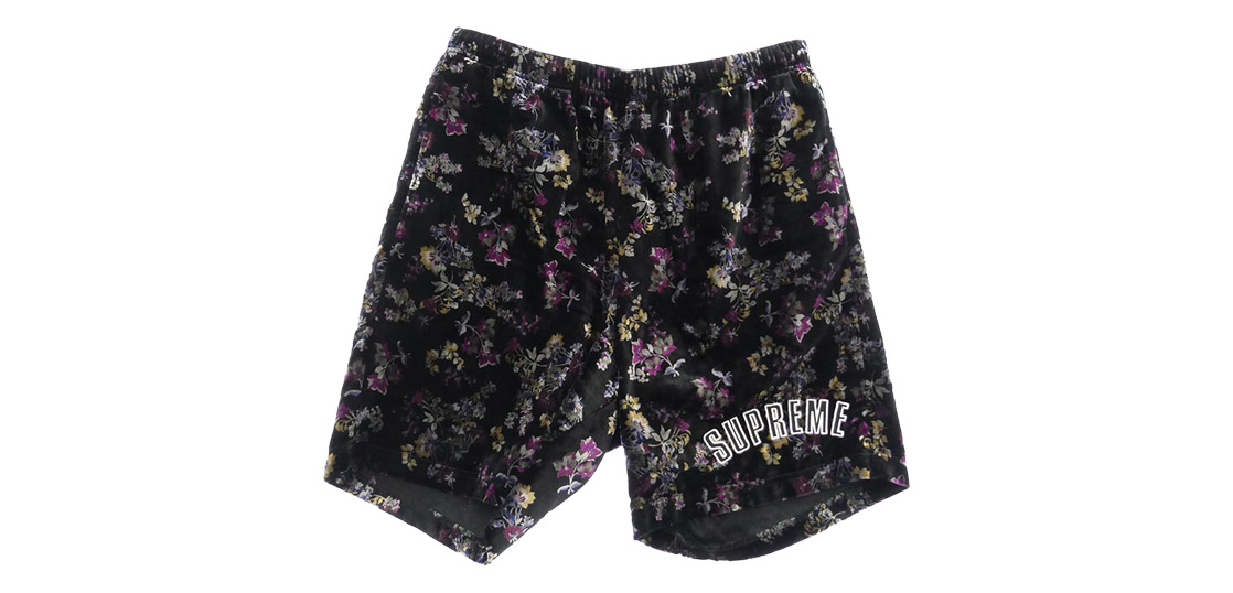 シュプリーム 19AW Floral Velour Shorts 買取実績