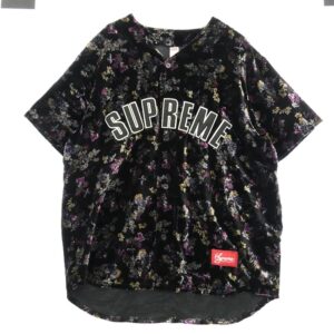 シュプリーム 19AW Floral Velour Baseball Jersey 買取実績