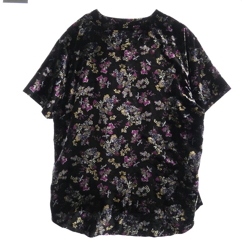 シュプリーム 19AW Floral Velour Baseball Jersey フローラル ベロアベースボール 半袖 シャツ 買取実績 画像