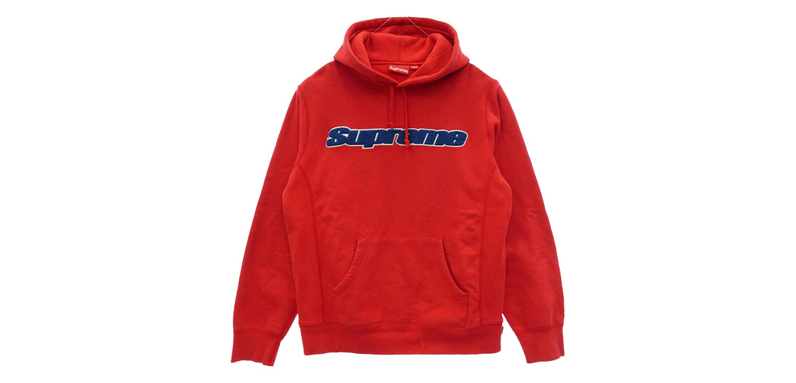 シュプリーム 19SS Chenille Hooded Sweatshirt 買取実績