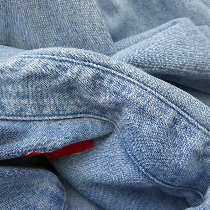 シュプリーム 20AW Classic Logo Denim Shirt クラシックロゴ デニム シャツ 買取実績 画像