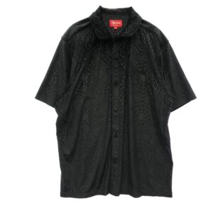 シュプリーム 21AW Spider Web Velvet S/S Shirt 買取実績