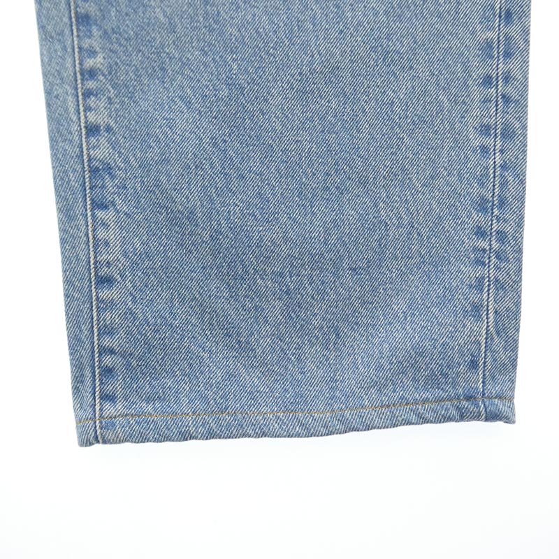 シュプリーム 22AW Baggy Jean Washed Blue ウォッシュド ブルー ウォッシュ加工 クラシックロゴ 刺繍 バギー デニム パンツ 買取実績 画像