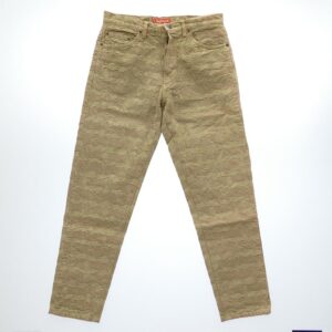 シュプリーム 22SS Fat Tip Jacquard Regular Jean ファット チップ ジャガード レギュラー ジーン デニムパンツ 買取実績 画像