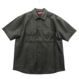 シュプリーム 23AW S/S Leather Work Shirt 買取実績