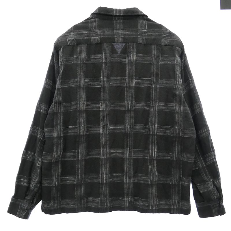 シュプリーム 23AW Woven Plaid Shirt クラッシック ロゴ刺繍 ウーブンチェック 長袖 シャツ 買取実績 画像