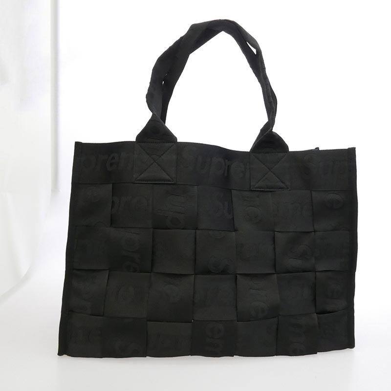 シュプリーム 23SS Woven Large Tote ウーブン ラージ トート バッグ 買取実績 画像