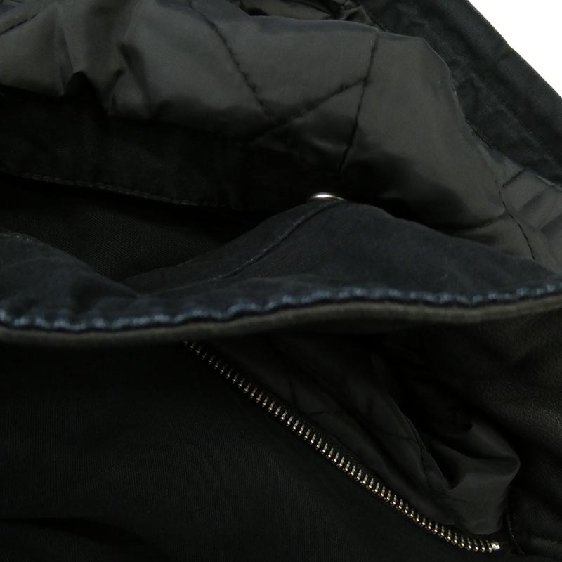 シュプリーム 24AW Leather Collar Utility Jacket レザーカラー 襟レザー ユーティリティー ジャケット 買取実績 画像