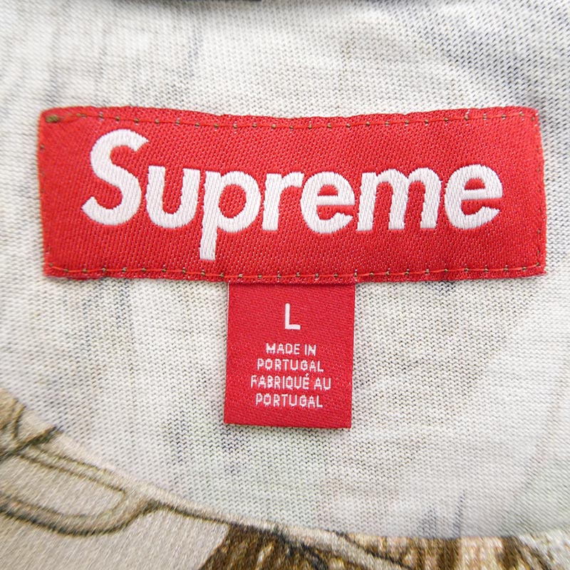 シュプリーム 24AW Small Box Tee Camo スモール ボックス ロゴ カモ 半袖 Tシャツ 買取実績 画像