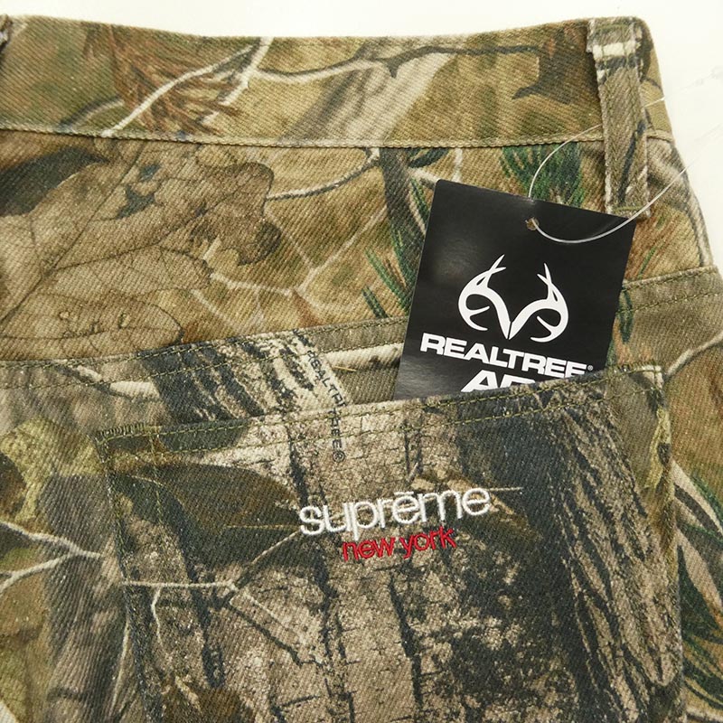 シュプリーム 25AW Baggy Jean Realtree AP Camo リアルツリー AP カモ バギー デニムパンツ 買取実績 画像