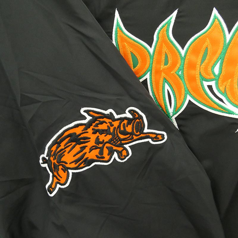 シュプリーム 25AW Warthog Warm Up Pullover フロントロゴ刺繍 ウォートホッグ ウォーム アップ ナイロン プルオーバー 買取実績 画像