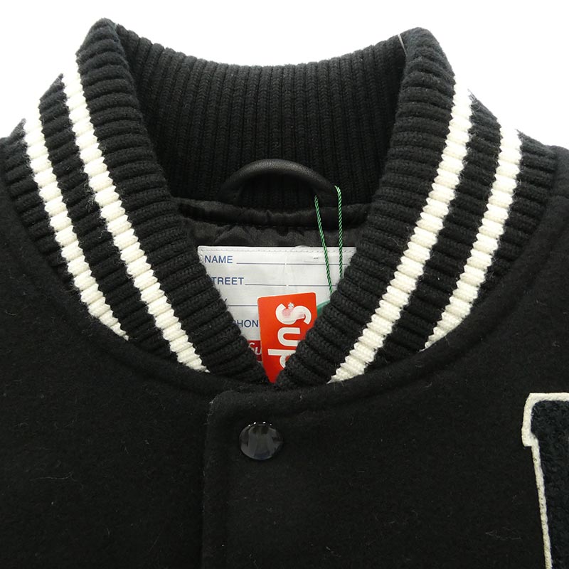 シュプリーム 25SS Praises Varsity Jacket プレイズ バーシティ ロゴワッペン スタジャン ジャケット 買取実績 画像