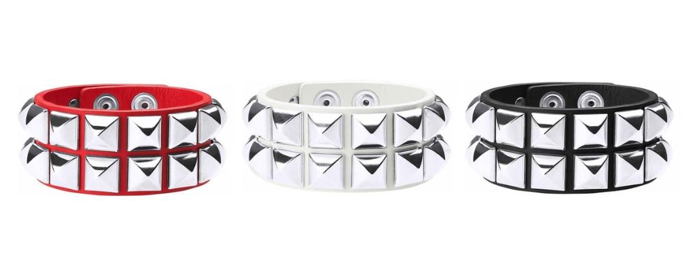 Supreme 2026SS Week15発売予定アイテムまとめ｜ブランド古着買取専門店LIFEStudded Leather Bracelet 17,600円画像