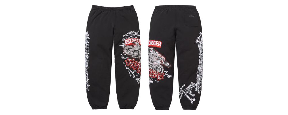 Supreme 2026SS Week16発売予定アイテムまとめ|ブランド古着買取専門店LIFEMonster Jam™ Grave Digger™ Bones Sweatpant 44,000円画像