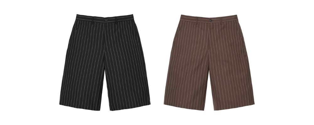 Supreme 2026SS Week16発売予定アイテムまとめ|ブランド古着買取専門店LIFEPinstripe Wool Trouser Short 26,400円 画像