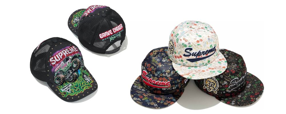 Supreme 2026SS Week16発売予定アイテムまとめ|ブランド古着買取専門店LIFEMonster Jam™ Grave Digger™ Mesh Back 5-Panel 16,500円 / Floral Jacquard New Era® 11,000円画像