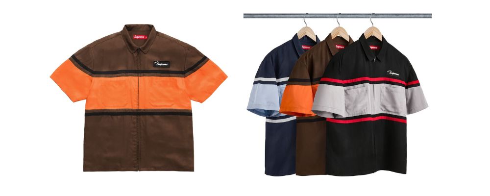 Supreme 2026SS Week16発売予定アイテムまとめ|ブランド古着買取専門店LIFESilk Zip Up S/S Shirt 29,700円画像