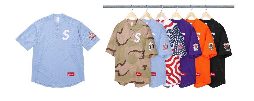 Supreme 2026SS Week17発売予定アイテムまとめ｜ブランド古着買取専門店LIFEShop S Logo Baseball Henley 22,000円画像