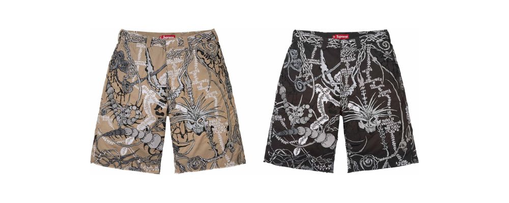 Supreme 2026SS Week17発売予定アイテムまとめ｜ブランド古着買取専門店LIFEWombat Embroidered Work Short 48,400円画像