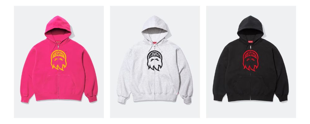 Supreme 2026SS Week17発売予定アイテムまとめ｜ブランド古着買取専門店LIFESupreme®/Spitfire® Zip Up Hooded Sweatshirt 31,900円画像