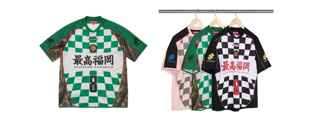 Supreme 2026SS Week18発売予定アイテムまとめ｜ブランド古着買取専門店LIFECheckerboard Soccer Jersey 22,000円 画像