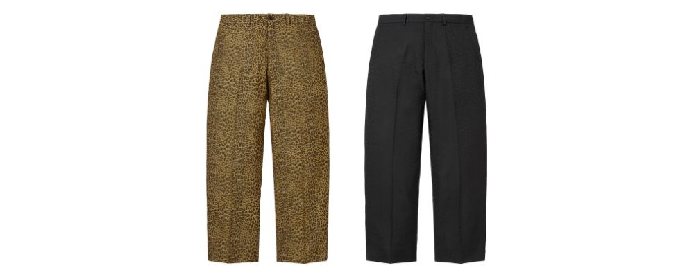 Supreme 2026SS Week18発売予定アイテムまとめ｜ブランド古着買取専門店LIFELeopard Wool Trouser 46,200円画像