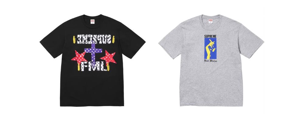 Supreme 2026SS Week18発売予定アイテムまとめ｜ブランド古着買取専門店LIFEFML Tee 7,700円 / Wish Tee 7,700円画像