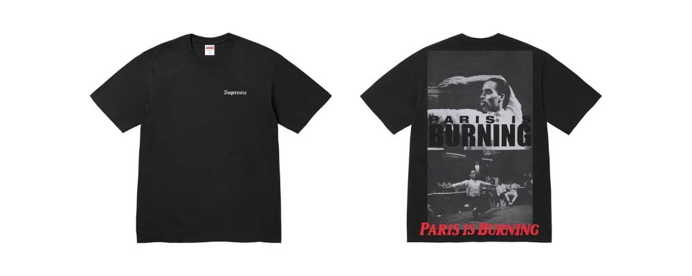 Supreme 2026SS Week18発売予定アイテムまとめ｜ブランド古着買取専門店LIFEParis Is Burning Tee 9,900円画像