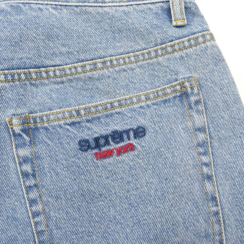 シュプリーム 26SS Baggy Short Washed Indigo バギー ショーツ ウォシュド インディゴ デニム パンツ 買取実績 画像