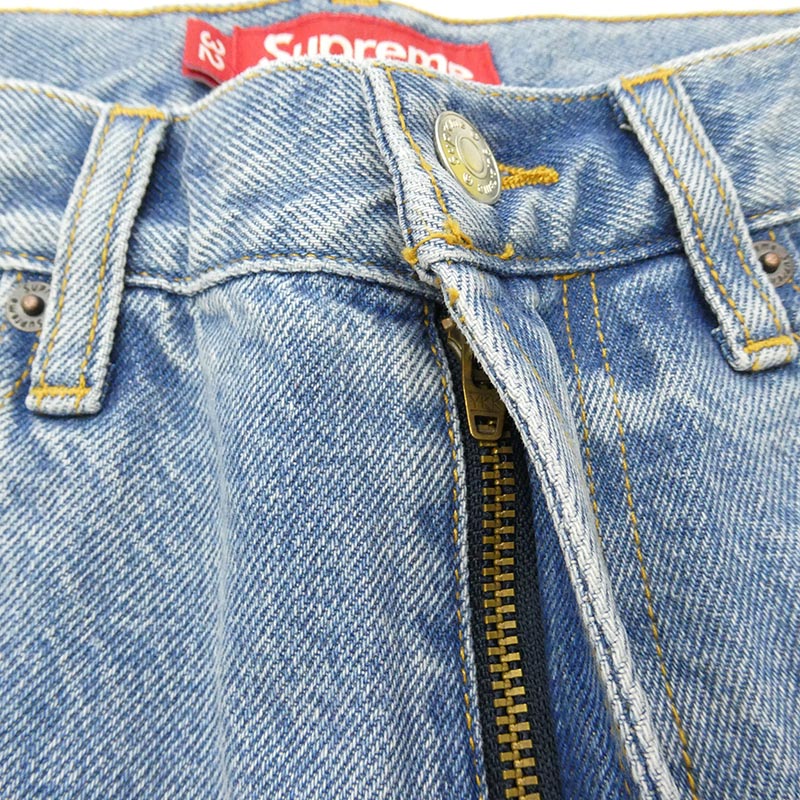 シュプリーム 26SS Baggy Short Washed Indigo バギー ショーツ ウォシュド インディゴ デニム パンツ 買取実績 画像