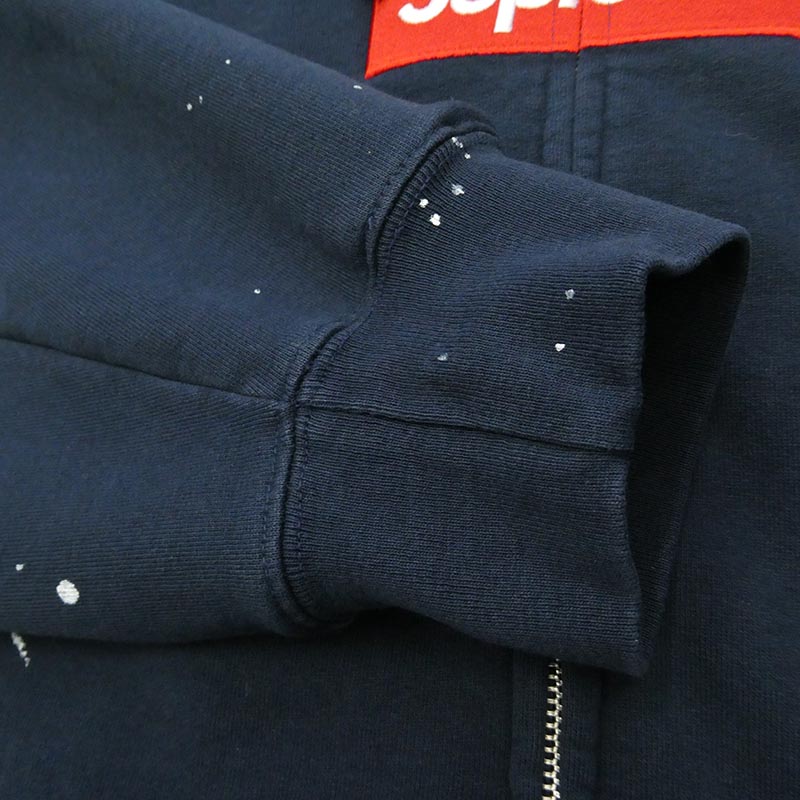 シュプリーム 26SS x MM6 Maison Margiela マルジェラ Box Logo Zip Up Hooded Sweatshirt ボックスロゴ ジップアップ フーディー パーカー 買取実績 画像