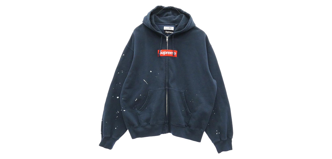 シュプリーム 26SS × MM6 Maison Margiela マルジェラ Box Logo Zip Up Hooded Sweatshirt  買取実績