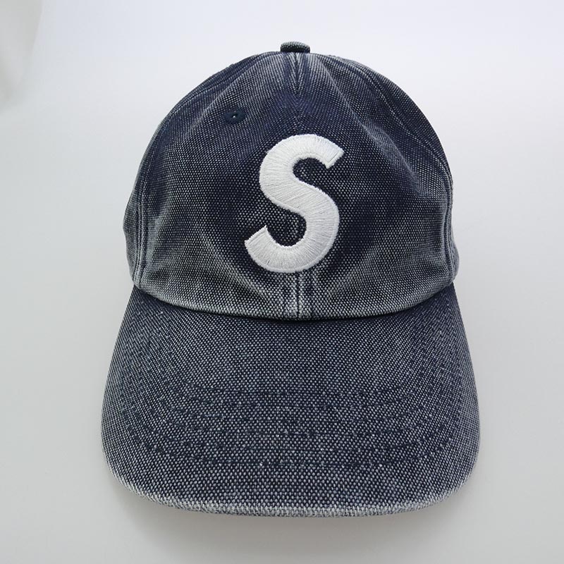 シュプリーム 26SS Pigment Coated S Logo 6-Panel ピグメント コーテッド ウォッシュ加工 Sロゴ 6パネル キャップ 買取実績 画像