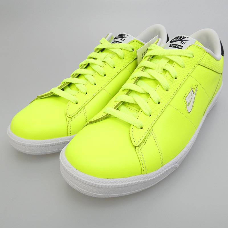 シュプリーム 556045-710 × NIKE SB Tennis Classic Volt ナイキ エスビー テニスクラシック ボルト ローカット スニーカー 買取実績 画像