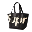 Supreme Raffia Tote Black 画像