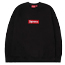 Supreme Box Logo Crewneck Black 22FW 画像