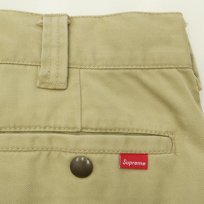 シュプリーム Chino Work Pants ピスタグ チノ ワーク パンツ 買取実績 画像