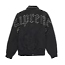 Supreme Pebbled Leather Varsity Jacket Black 画像