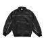 Supreme Nike Leather Varsity Jacket Black 画像