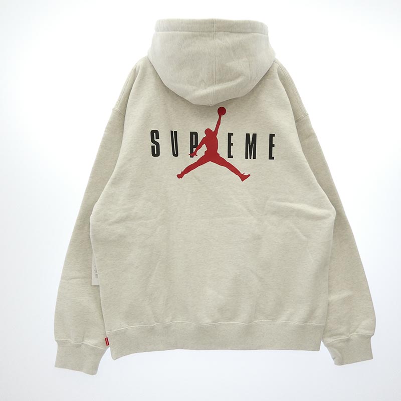 シュプリーム NIKE AIR JORDAN ナイキ ジョーダン 24AW HF0836-051 x Jordan ジョーダン Hooded Sweatshirt ジャンプマン刺繍 フーディー スウェットシャツ パーカー 買取実績 画像