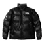 Supreme The North Face Leather Nuptse Jacket Black 画像
