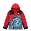 Supreme The North Face Statue of Liberty Mountain Jacket Red 画像