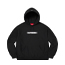 Supreme Big S Hooded Sweatshirt Black  画像