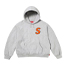 Supreme S Logo Hooded Sweatshirt Black 画像