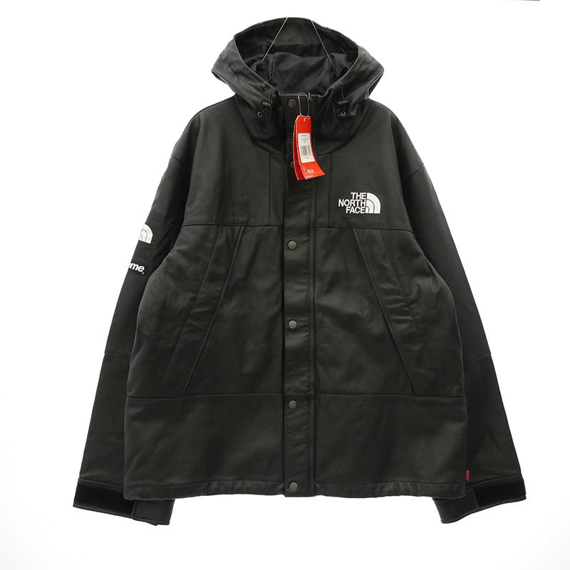 シュプリーム 18AW NF0A3VJ8 × THE NORTH FACE ノースフェイス Leather Mountain Jacket 買取実績