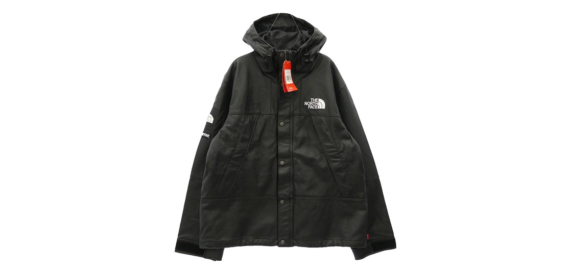 シュプリーム 18AW NF0A3VJ8 × THE NORTH FACE ノースフェイス Leather Mountain Jacket 買取実績